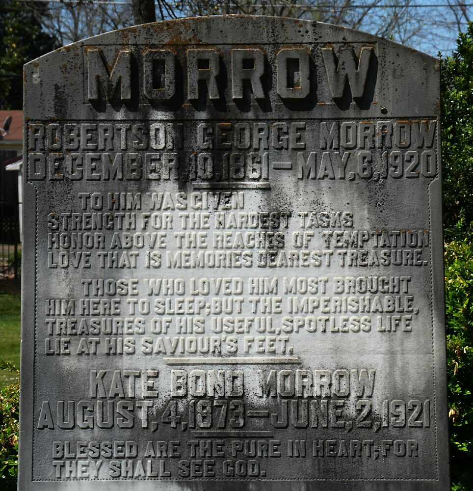 Cemetery - Morrow Detail